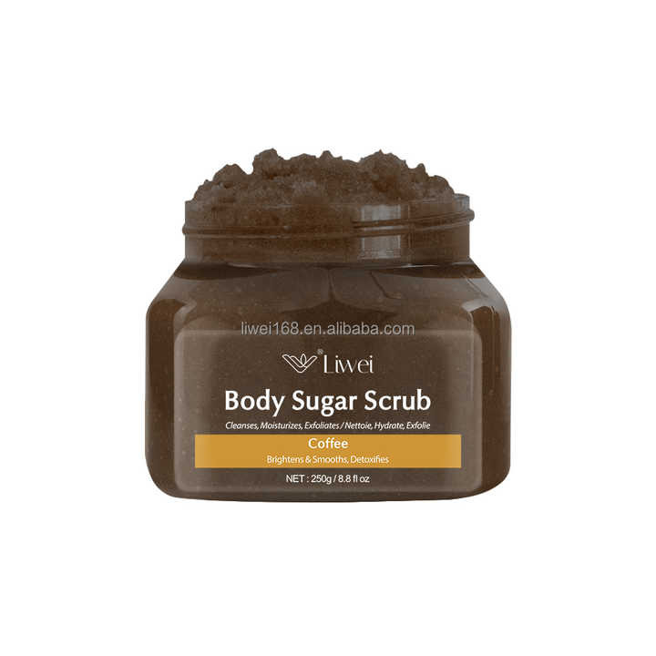New Arrival Coffee Body Scrub Private Label Men`s Body