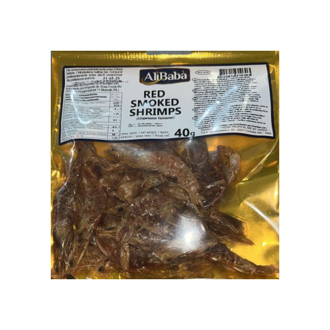 Alibaba Red Smoked Shrimps-40gm