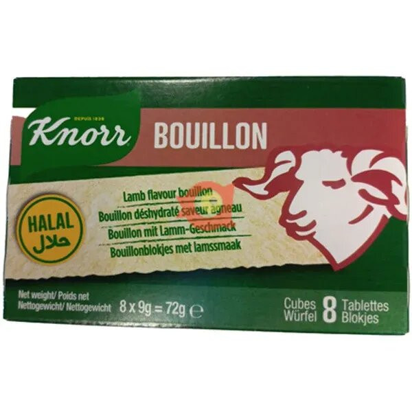 Knor Bouillon Lamb Flavour-72gm