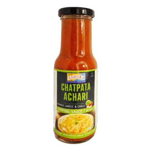 Ashoka Chatpata Achari Mango,Garlic & Chilli Dipping Sauce-220gm