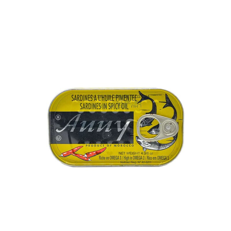 Sardine Anny Spicy Oil-125gm