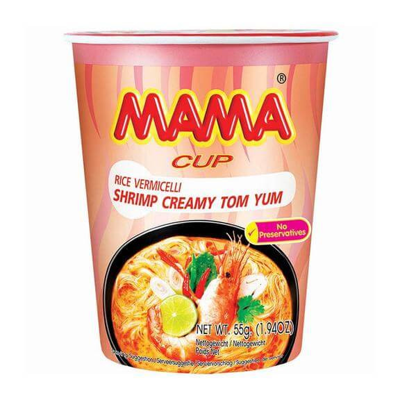 Mama Rice Noodles Creamy Tom Yum Flavour-55gm